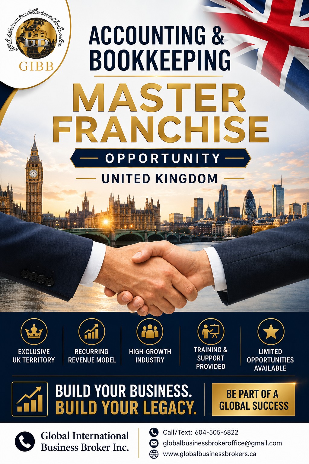 Accounting & Bookkeeping Master franchise for UK